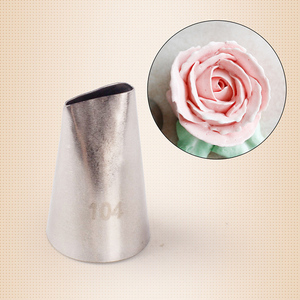 花瓣花嘴104号 裱花嘴 玫瑰 花瓣 国产 简装