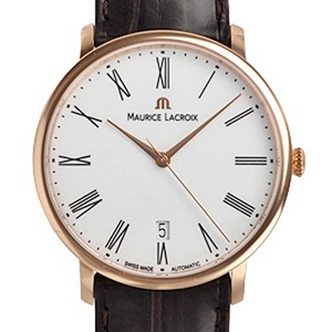 艾美18k玫瑰金男表自动机械lc6007-pg101-110二手表瑞士原装正品