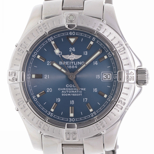 breitling百年灵男表自动机械a17350二手表瑞士原装正品98新