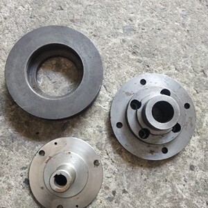 大连机床cw6163/cw6180b车床配件皮带轮法兰盘压盖