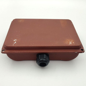 单相电机接线盒 铁皮双电容盒 双值塑料 铁皮电容盒 电机配件