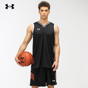 underarmour安德玛篮球服男女夏季通用专业球服速干功能面料球衣