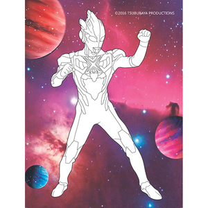 3-6-8岁儿童涂色书填色绘本画画本宝宝幼儿园涂鸦图画绘画册 奥特曼画