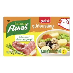 泰国家乐浓汤宝猪肉味 480g浓缩调料块knorr包装随机无防腐剂代购