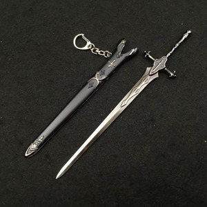 5cm命运之夜fate齐格飞剑武器模型合金钥匙扣挂件挂饰摆件摆饰