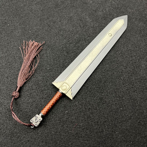 20cm 2006版杨过玄铁重剑合金武器模型摆件摆饰玩具cosplay