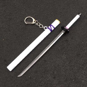 16cm犬夜叉杀生丸爆碎牙剑武器模型合金钥匙扣挂件挂饰摆件摆饰