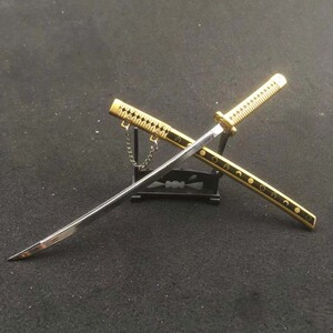 22cm刀剑乱舞三日月宗近刀武器模型合金挂饰摆件摆饰玩具cosplay