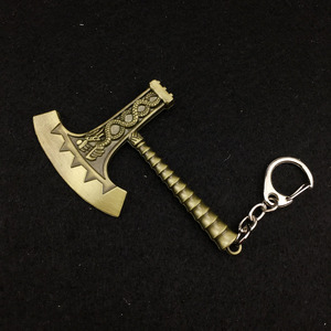魔兽wow山丘之王锤子武器模型合金钥匙扣挂件挂饰摆件摆饰礼品cos