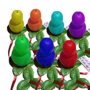 葫芦娃表演出舞蹈服装道具气球葫芦儿童玩具跳舞带头上不掉的葫芦