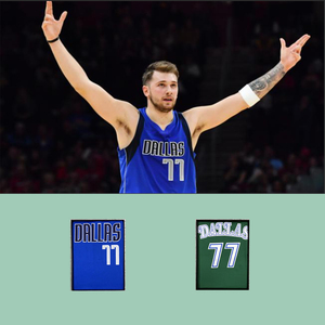 小牛队东契奇77号球员版球衣au男女嘻哈通用运动休闲时尚穿搭背心