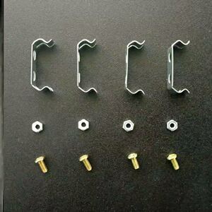 浴霸固定龙骨卡扣安装集成吊顶排气扇配件扣板型排风扇卡脚挂扣