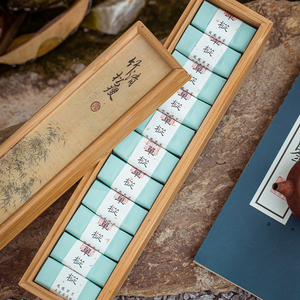 竹盒木盒茶叶礼品盒岩茶乌龙茶白茶龙珠单枞盒包装盒茶叶盒订制