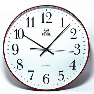 16寸石英钟表客厅挂钟静音大气欧式现代简约家用客厅静音时尚壁钟