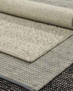 印度原装进口100%新西兰羊毛手工无底地毯家用客厅高端大宅标配