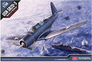 爱德美 12324 1/48 sb2u-3 俯冲轰炸机 可加牛魔王fe303