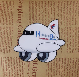 东方航空东航创意卡通小飞机贴纸飞行箱电脑等不干胶航空贴纸贴画