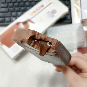 新品3支 好阿婆流心巧克力雪糕80g 生牛乳网红生巧冰淇淋冷饮
