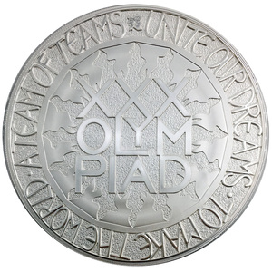 2012年英国发行伦敦夏季运动会500英镑精制纪念银币