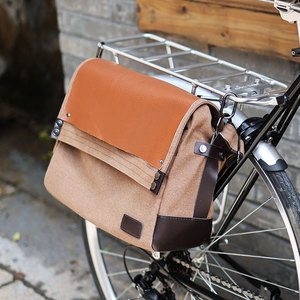 kolor卡勒复古自行车边包摩托机车边包斜挎包通勤单车配件收纳包