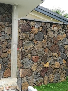 火山石贴外墙效果图图片