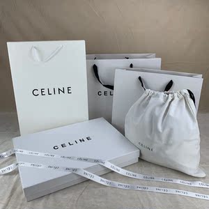 赛琳celine衣服/t恤礼品纸袋子包装盒子包包防尘布袋手拎袋子丝带
