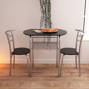 小户型情侣二人餐桌两人桌双人餐桌咖啡桌创意简约2人餐桌椅套装