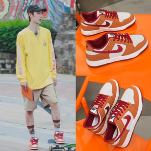 王一博同款aj1女鞋正版官网低帮空军一号情侣aj男鞋休闲运动板鞋