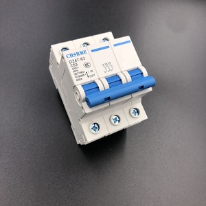 空气开关断路器 家用空开断电保护器380v三相电闸刀3p63a断路总开