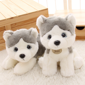 哈士奇毛绒玩具狗狗公仔仿真俊介小狗二哈玩偶斑点狗布娃娃礼物女