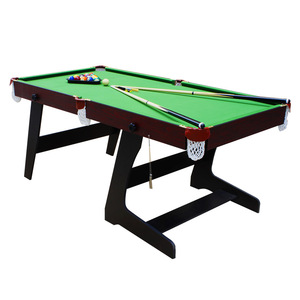可折叠台球桌家用室内大人儿童斯诺克美式桌球台乒乓球台二合一桌