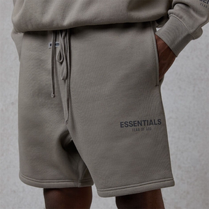 过验fog复线essentials反光印花加绒休闲高街短裤男卫裤女宽松 夏