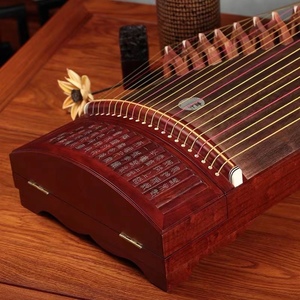 000人付款淘宝朗韵古筝丝丝入釦 旗袍盘扣图专业考级演奏酸枝木实木筝