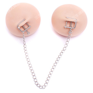 sm金属加强乳夹子隐形情趣铃铛男女调情挑逗乳头夹乳房刺激阴唇夹