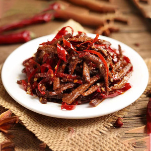 ktv茶楼小吃孜然香辣牛肉丝麻辣五香牛肉条包邮即食冷盘袋装