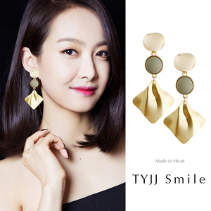 适合长脸女生的耳环纯银