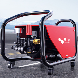 洗车机徕本正品家用220v高压自动启停纯铜感应电机增压泵清洁水枪