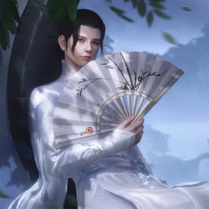 剑网3剑三外观 幽桃落香礼盒 紫蓝桃花盒子  黑白发衣服挂件