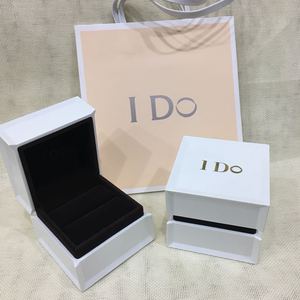i家do首饰包装盒ido婚礼戒指盒钢琴烤漆耳钉对戒盒求婚钻戒盒吊坠