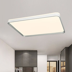 安居宝照明灯具 正方形led吸顶灯简约现代北欧客厅灯餐厅卧室灯饰0人