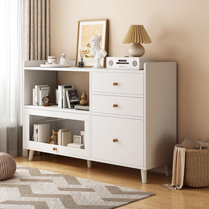 斗柜五斗柜卧室储物柜客厅靠墙收纳柜简约现代床尾置物柜抽屉柜子