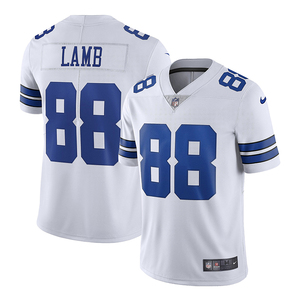 NFL 达拉斯牛仔队 Dallas Cowboys 88# LAMB 刺绣橄榄球球衣 gali