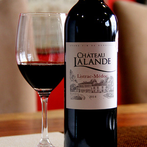 法国梅多克村庄级aoc干红酒葡萄酒拉朗特波尔多左岸2014送礼推荐