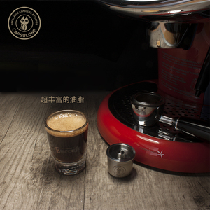 新款兼容illy咖啡机 重复使用可填充不锈钢咖啡胶囊壳 过滤杯