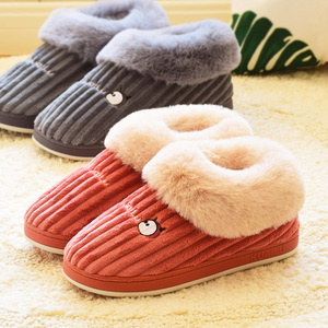 000人付款天猫老北京布鞋软底防滑孕妇鞋加绒保暖居家毛窝鞋套脚棉