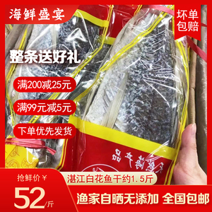 湛江海底鸡鱼干 咸鱼干大眼鸡鱼干白花鱼干黑鸡鱼假红鱼海味干货