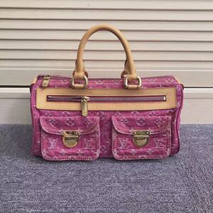 【潘潘中古优品定金链接】二手原装正品 lv粉色丹宁波士顿枕头包