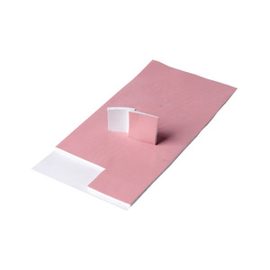 导热硅胶片 粉红带矽胶布 散热硅胶垫 抗击穿  耐压  导热绝缘布