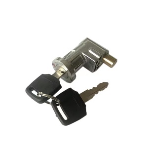 锂电车电瓶锁银鱼海霸电池盒防盗锁代驾车电源锁