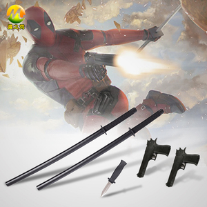 漫之秀 漫威死侍2双刀武器 双枪道具deadpool电影周边cos道具装备